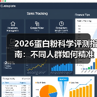 2026蛋白粉科学评测指南:不同人群如何精准选择? 2026蛋白粉科学评测指南:不同人群如何精准选择?