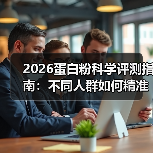 2026蛋白粉科学评测指南:不同人群如何精准选择? 2026蛋白粉科学评测指南:不同人群如何精准选择?
