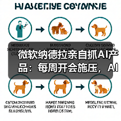 微软纳德拉亲自抓AI产品:每周开会施压,AI成决胜关键 微软纳德拉亲自抓AI产品:每周开会施压,AI成决胜关键