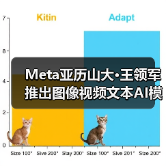 Meta亚历山大·王领军推出图像视频文本AI模型 Meta亚历山大·王领军推出图像视频文本AI模型