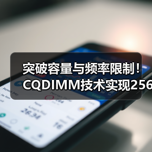 突破容量与频率限制!CQDIMM技术实现256GB DDR5-7200极限性能 突破容量与频率限制!CQDIMM技术实现256GB DDR5-7200极限性能