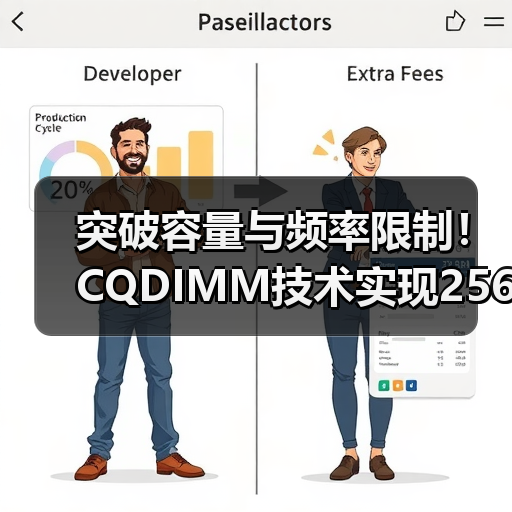 突破容量与频率限制!CQDIMM技术实现256GB DDR5-7200极限性能 突破容量与频率限制!CQDIMM技术实现256GB DDR5-7200极限性能