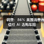 调查：86% 美国消费者信任 AI 选购车险
