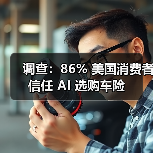 调查：86% 美国消费者信任 AI 选购车险