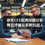 京东CES展携越疆众擎等品牌首发多款机器人新品 京东CES展携越疆众擎等品牌首发多款机器人新品