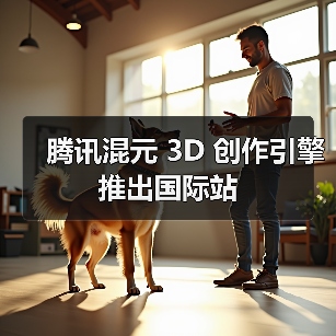 腾讯混元 3D 创作引擎推出国际站 腾讯混元 3D 创作引擎推出国际站