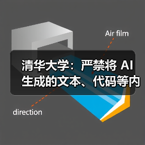 清华大学:严禁将 AI 生成的文本、代码等内容直接用作学业成果 清华大学:严禁将 AI 生成的文本、代码等内容直接用作学业成果