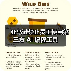 亚马逊禁止员工使用第三方 AI 编程工具 亚马逊禁止员工使用第三方 AI 编程工具