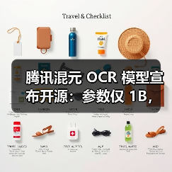 腾讯混元 OCR 模型宣布开源:参数仅 1B,多项核心能力 SOTA 腾讯混元 OCR 模型宣布开源:参数仅 1B,多项核心能力 SOTA