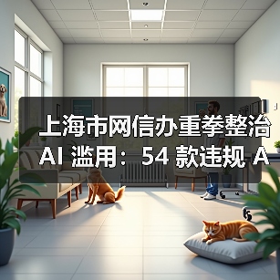 上海市网信办重拳整治 AI 滥用:54 款违规 App 下架,3 家网站被立案处罚 上海市网信办重拳整治 AI 滥用:54 款违规 App 下架,3 家网站被立案处罚