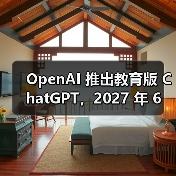 OpenAI 推出教育版 ChatGPT,2027 年 6 月前对美国 K – 12 教师免费 OpenAI 推出教育版 ChatGPT,2027 年 6 月前对美国 K – 12 教师免费