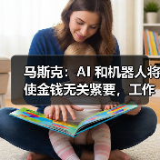 马斯克:AI 和机器人将使金钱无关紧要,工作也会变成可选项 马斯克:AI 和机器人将使金钱无关紧要,工作也会变成可选项