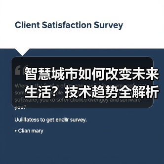 智慧城市如何改变未来生活？技术趋势全解析