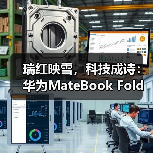瑞红映雪,科技成诗:华为MateBook Fold非凡大师年末美学与实力双绝 瑞红映雪,科技成诗:华为MateBook Fold非凡大师年末美学与实力双绝
