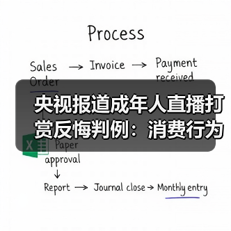 央视报道成年人直播打赏反悔判例:消费行为而非赠与,事后反悔无依据 央视报道成年人直播打赏反悔判例:消费行为而非赠与,事后反悔无依据