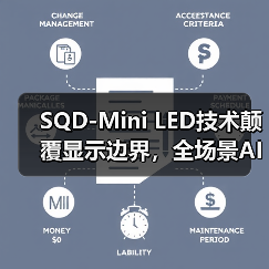 SQD-Mini LED技术颠覆显示边界,全场景AI引领未来体验 SQD-Mini LED技术颠覆显示边界,全场景AI引领未来体验