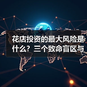 花店投资的最大风险是什么?三个致命盲区与应对框架 花店投资的最大风险是什么?三个致命盲区与应对框架
