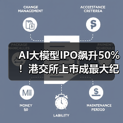 AI大模型IPO飙升50%!港交所上市成最大纪录 AI大模型IPO飙升50%!港交所上市成最大纪录