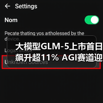 大模型GLM-5上市首日飙升超11% AGI赛道迎来新军 大模型GLM-5上市首日飙升超11% AGI赛道迎来新军