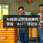 AI技能成职场新筹码?掌握“AI+”技能年入多7.8万 AI技能成职场新筹码?掌握“AI+”技能年入多7.8万