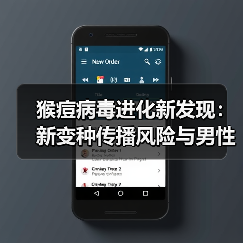 猴痘病毒进化新发现:新变种传播风险与男性生育能力影响 猴痘病毒进化新发现:新变种传播风险与男性生育能力影响