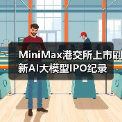 MiniMax港交所上市刷新AI大模型IPO纪录 MiniMax港交所上市刷新AI大模型IPO纪录