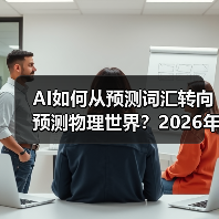 AI如何从预测词汇转向预测物理世界?2026年技术突破全解析 AI如何从预测词汇转向预测物理世界?2026年技术突破全解析