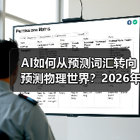 AI如何从预测词汇转向预测物理世界?2026年技术突破全解析 AI如何从预测词汇转向预测物理世界?2026年技术突破全解析