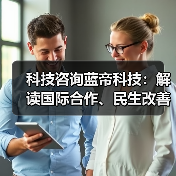 科技咨询蓝帝科技:解读国际合作、民生改善与产业升级新趋势 科技咨询蓝帝科技:解读国际合作、民生改善与产业升级新趋势