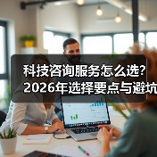 科技咨询服务怎么选?2026年选择要点与避坑指南 科技咨询服务怎么选?2026年选择要点与避坑指南