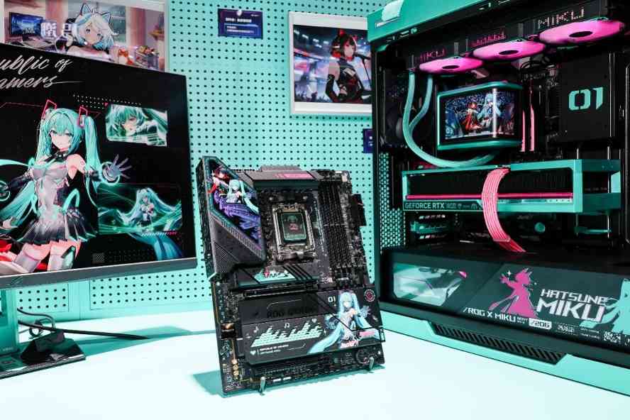 ROG X870系列主板新品发布，融合次元文化与强悍性能