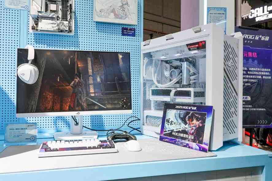 ROG玩+乐园亮相BW2025，重磅新品与二次元IP联动引爆狂欢