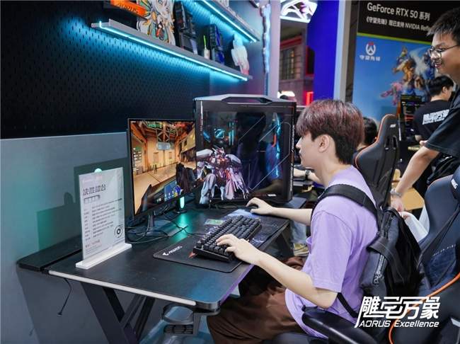 BW2025技嘉AORUS战力全开，次元突破！硬核电竞引爆文化狂潮