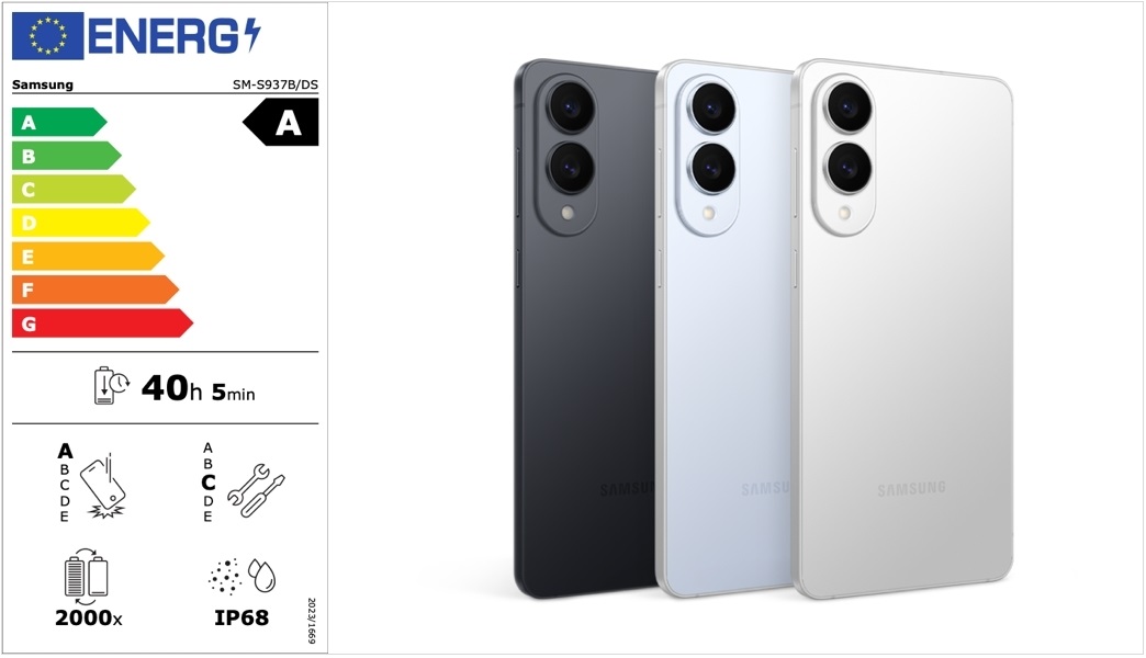 电池循环寿命远超标准 能效标签映射三星Galaxy Z Flip7系列的高品质