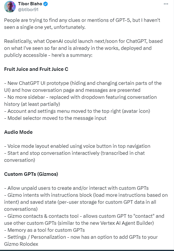 ChatGPT新功能前瞻：界面优化、语音交互与自定义GPT升级