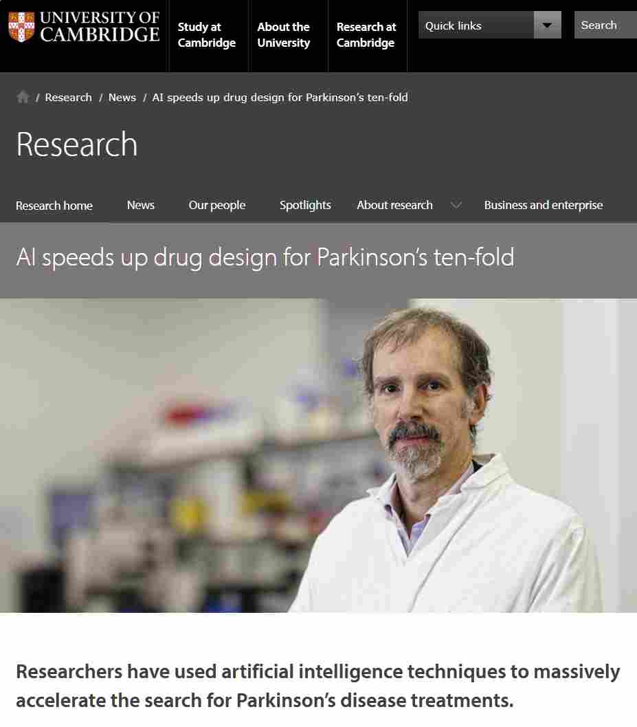 AI加速帕金森病药物筛选，效率提升成本骤降