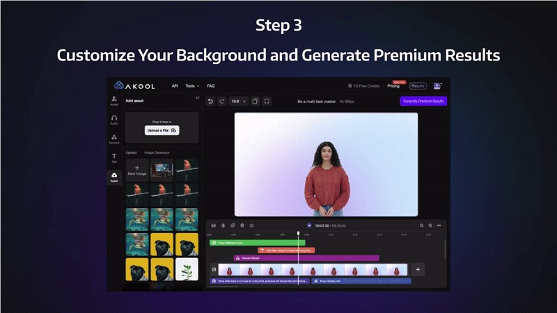 2024041509045301062 除了唱歌,AI还能替你演出?又一AI公司将虚拟人推到新高度